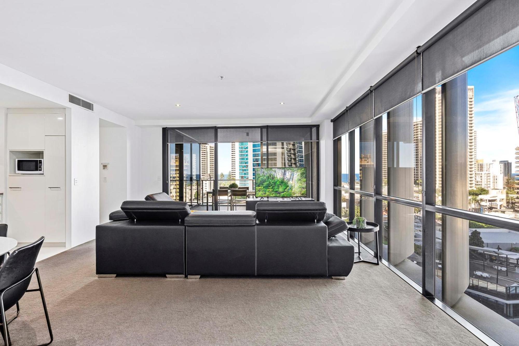 Ocean View Apartments With Balcony - Circle On Cavill - Central Location! - Self Contained & Privately Managed Χρυσή Ακτή Εξωτερικό φωτογραφία