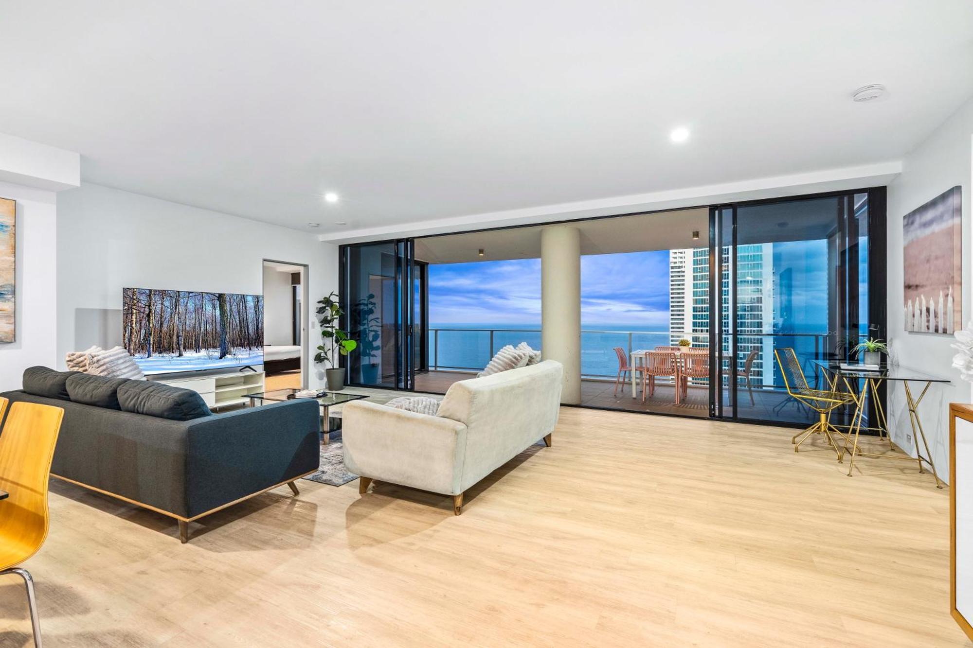 Ocean View Apartments With Balcony - Circle On Cavill - Central Location! - Self Contained & Privately Managed Χρυσή Ακτή Εξωτερικό φωτογραφία