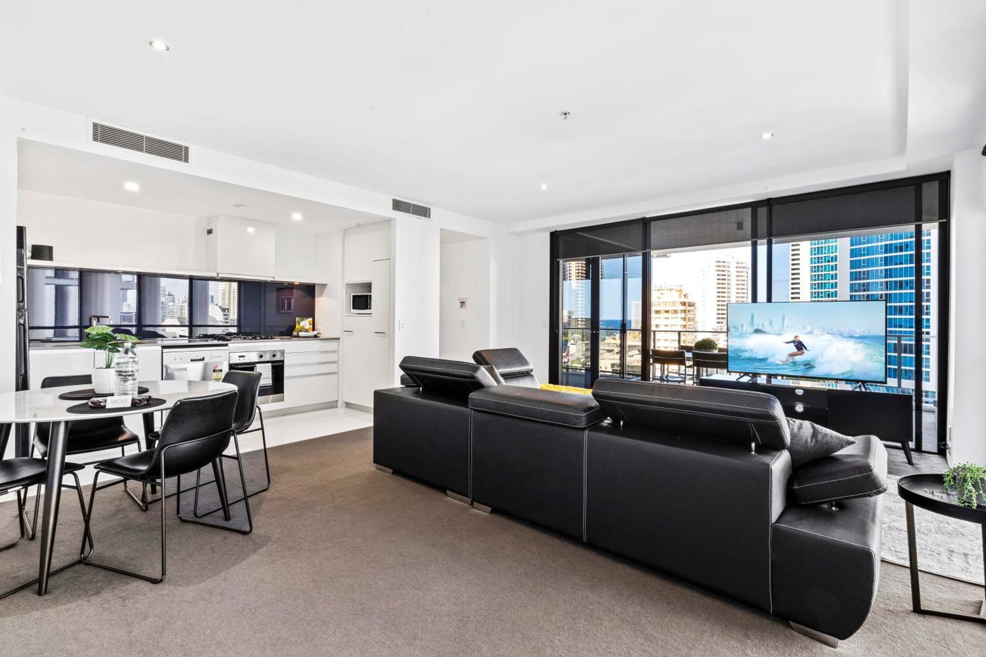Ocean View Apartments With Balcony - Circle On Cavill - Central Location! - Self Contained & Privately Managed Χρυσή Ακτή Εξωτερικό φωτογραφία