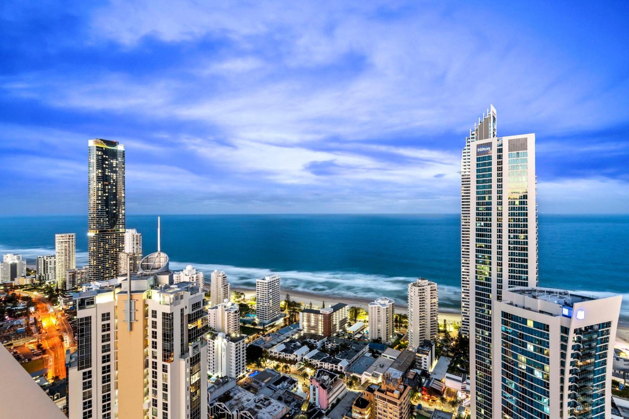 Ocean View Apartments With Balcony - Circle On Cavill - Central Location! - Self Contained & Privately Managed Χρυσή Ακτή Εξωτερικό φωτογραφία
