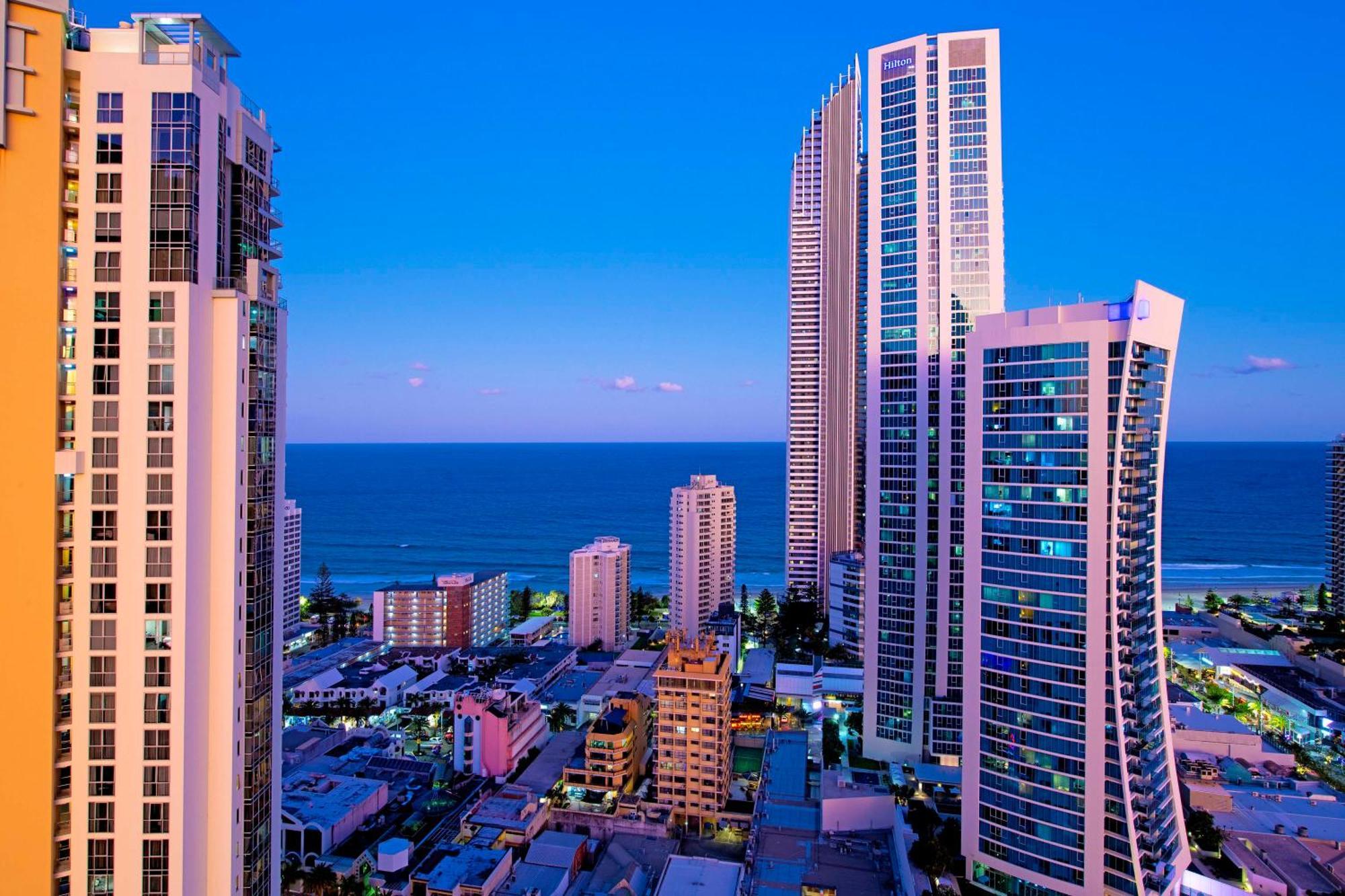 Ocean View Apartments With Balcony - Circle On Cavill - Central Location! - Self Contained & Privately Managed Χρυσή Ακτή Εξωτερικό φωτογραφία