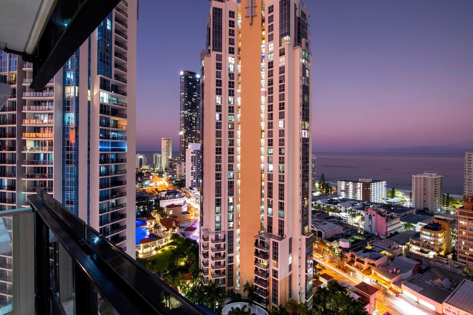 Ocean View Apartments With Balcony - Circle On Cavill - Central Location! - Self Contained & Privately Managed Χρυσή Ακτή Εξωτερικό φωτογραφία