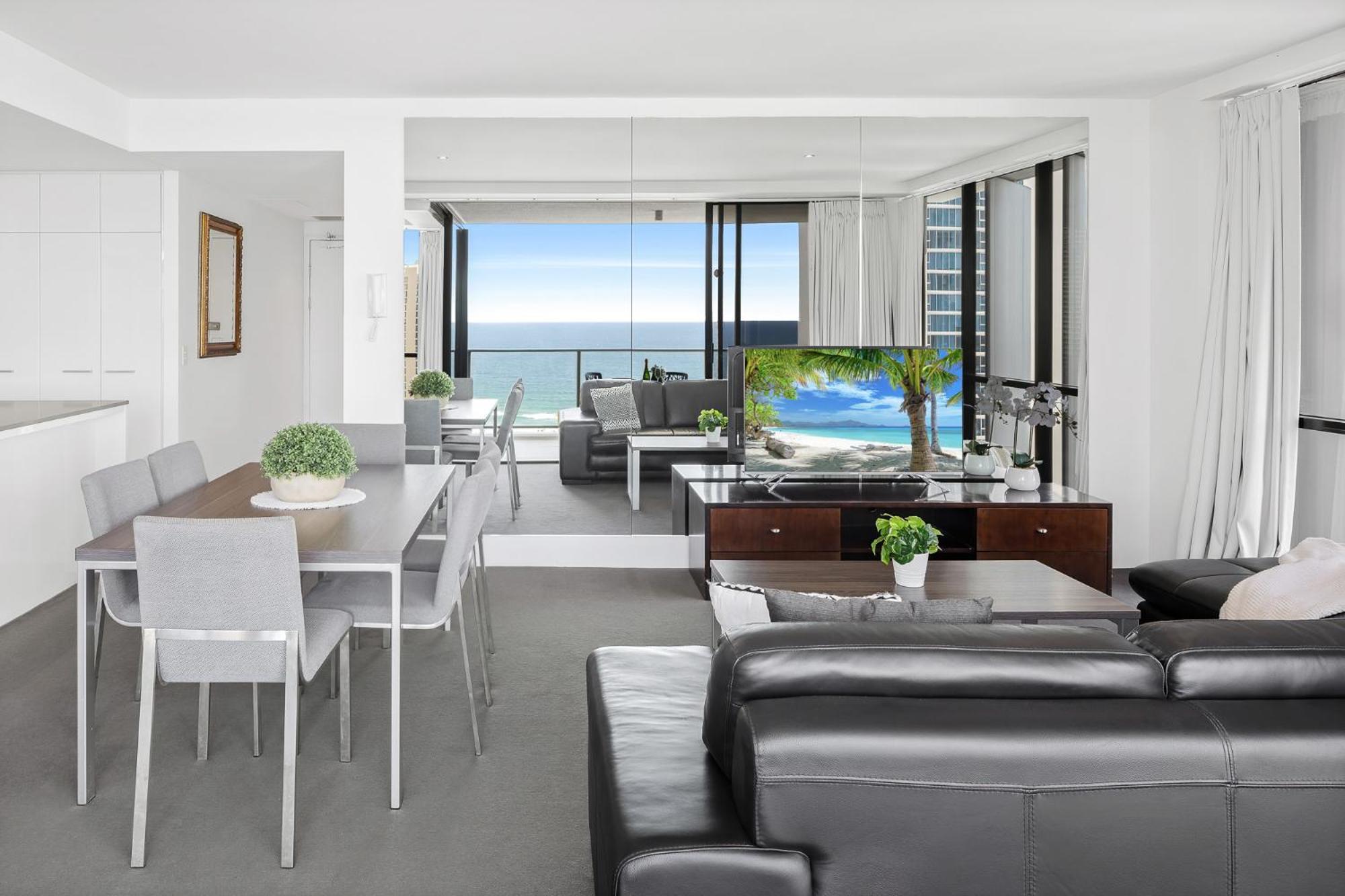 Ocean View Apartments With Balcony - Circle On Cavill - Central Location! - Self Contained & Privately Managed Χρυσή Ακτή Εξωτερικό φωτογραφία