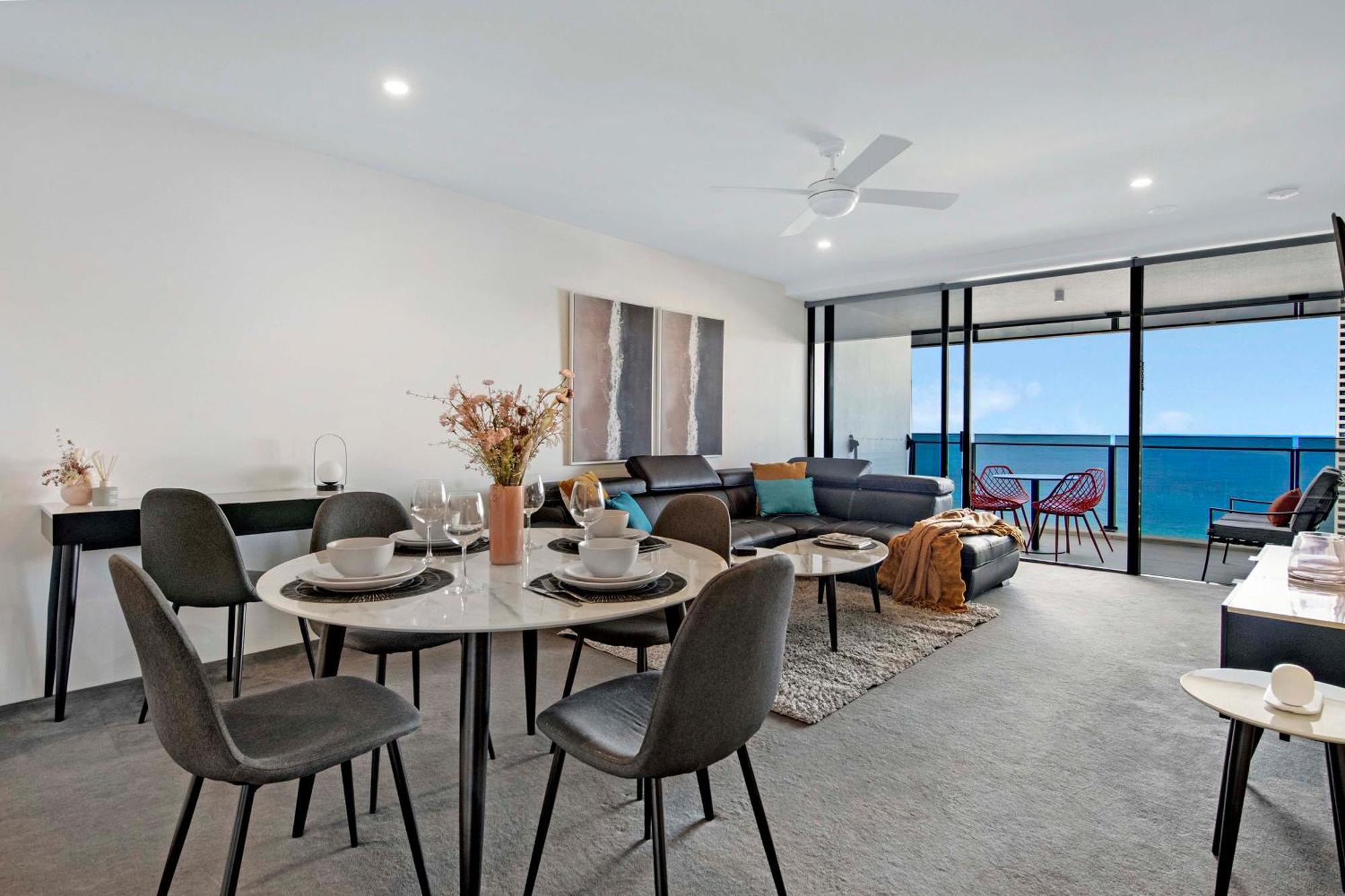Ocean View Apartments With Balcony - Circle On Cavill - Central Location! - Self Contained & Privately Managed Χρυσή Ακτή Εξωτερικό φωτογραφία