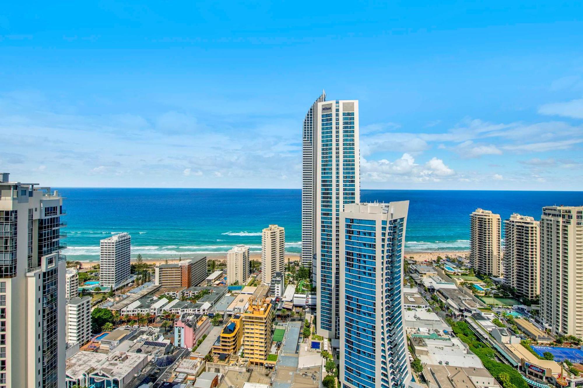 Ocean View Apartments With Balcony - Circle On Cavill - Central Location! - Self Contained & Privately Managed Χρυσή Ακτή Εξωτερικό φωτογραφία