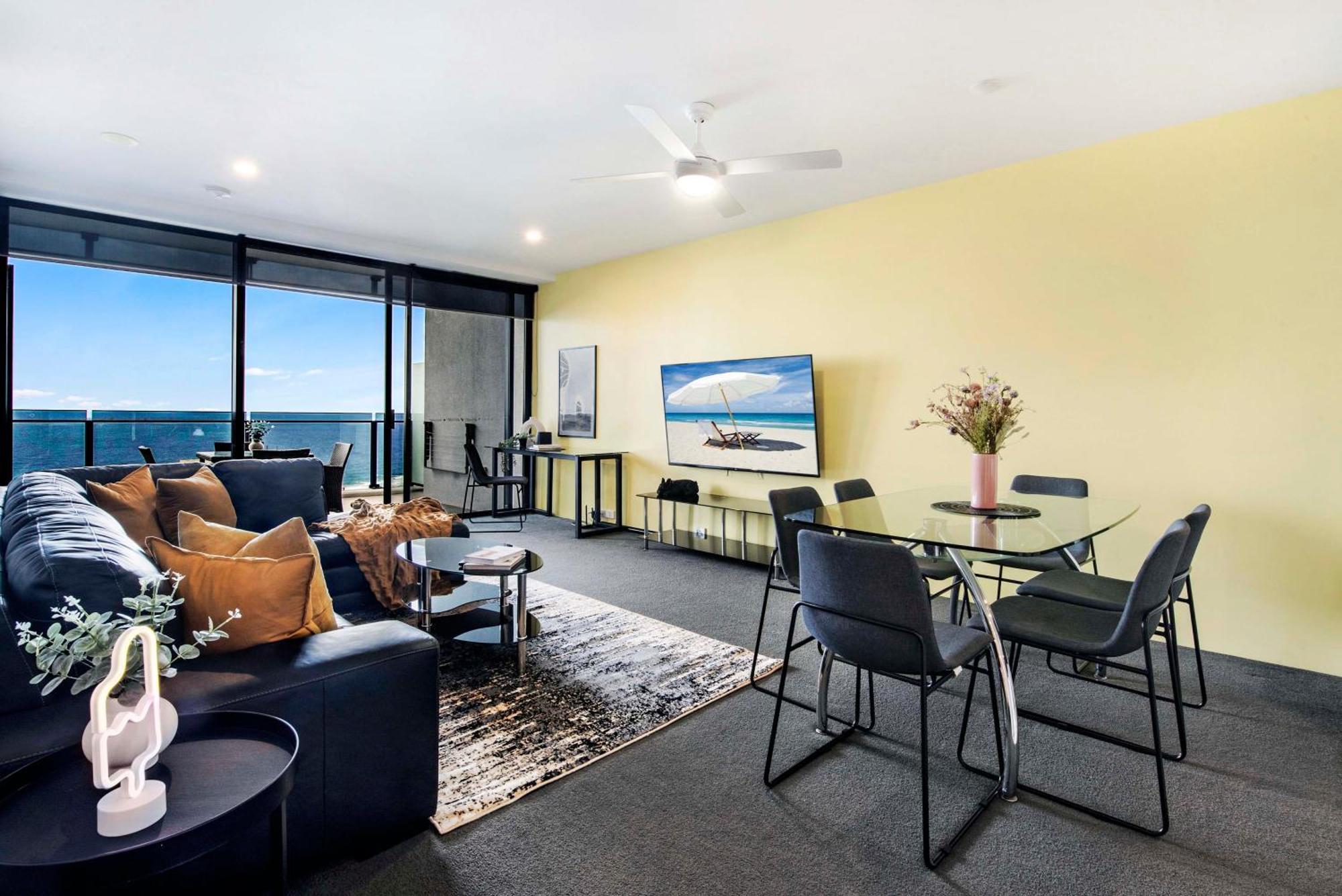 Ocean View Apartments With Balcony - Circle On Cavill - Central Location! - Self Contained & Privately Managed Χρυσή Ακτή Εξωτερικό φωτογραφία