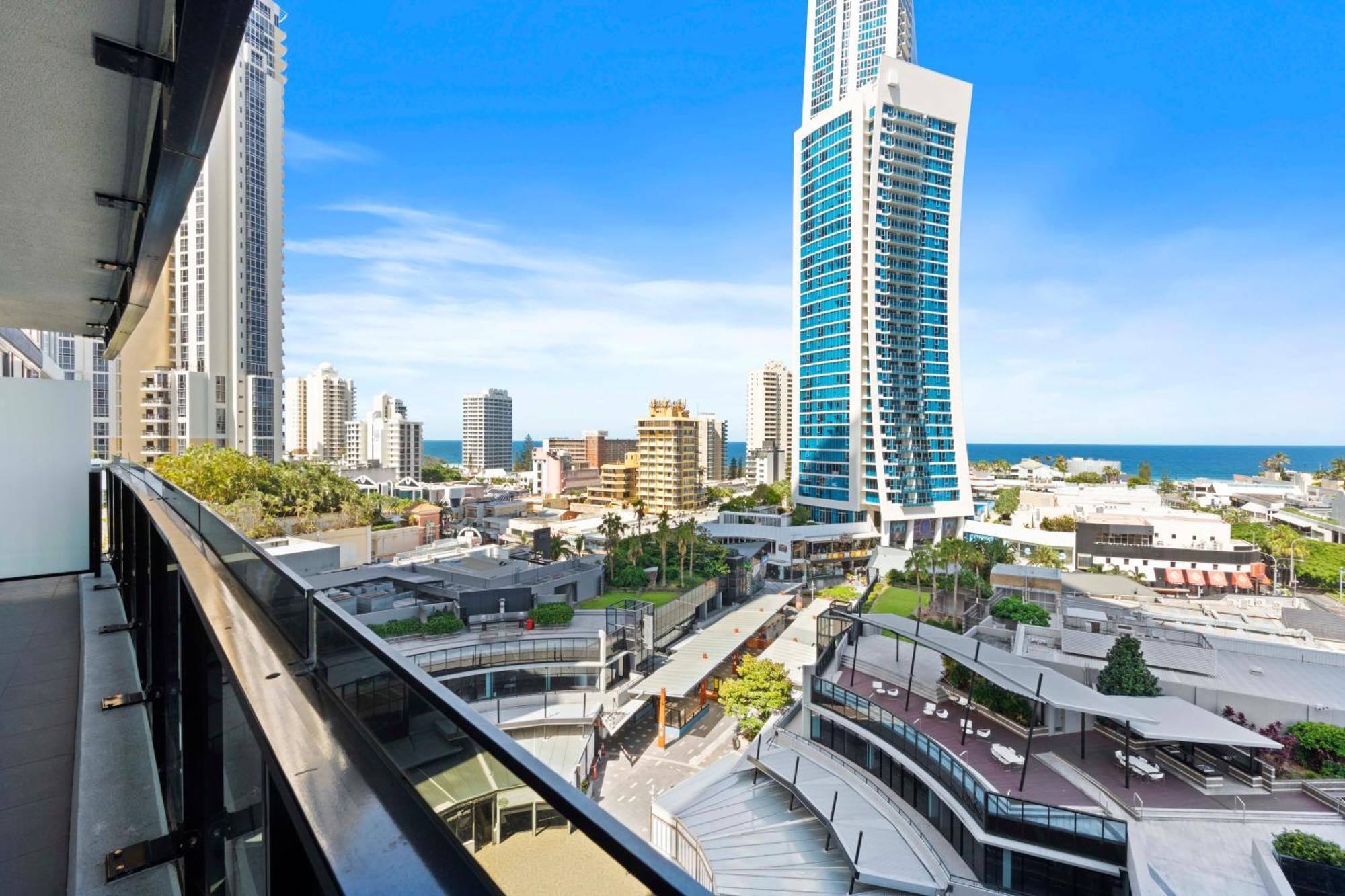 Ocean View Apartments With Balcony - Circle On Cavill - Central Location! - Self Contained & Privately Managed Χρυσή Ακτή Εξωτερικό φωτογραφία