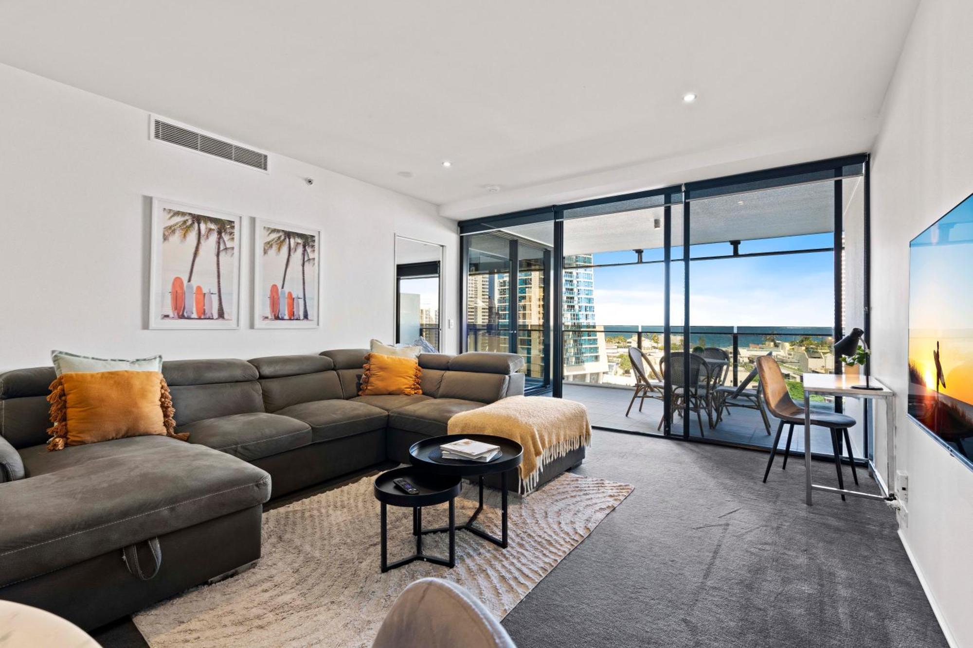 Ocean View Apartments With Balcony - Circle On Cavill - Central Location! - Self Contained & Privately Managed Χρυσή Ακτή Εξωτερικό φωτογραφία