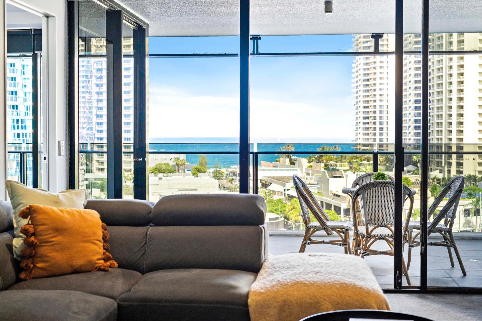 Ocean View Apartments With Balcony - Circle On Cavill - Central Location! - Self Contained & Privately Managed Χρυσή Ακτή Εξωτερικό φωτογραφία